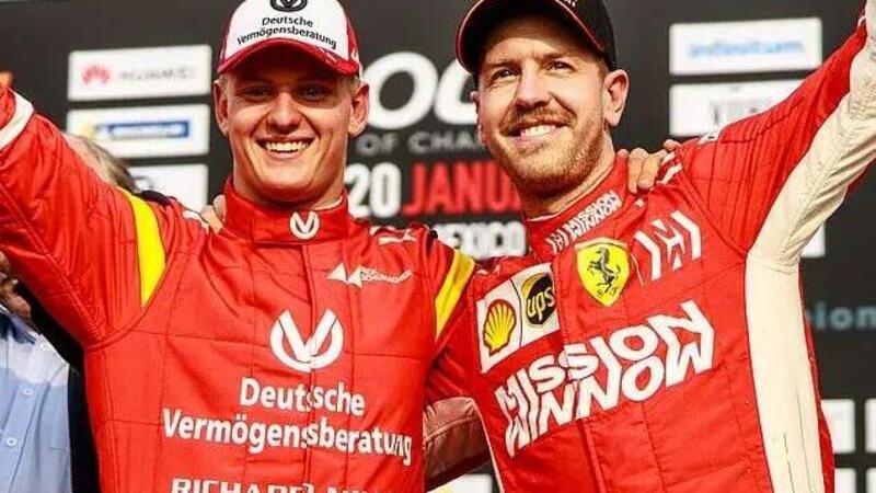 Sebastian Vettel e Mick Schumacher tornano in pista insieme: ecco dove li vedremo