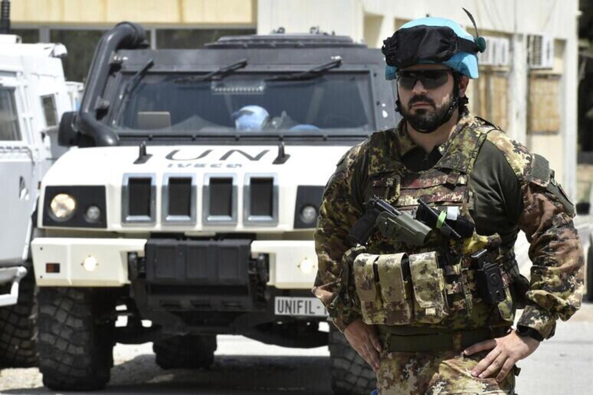 Un soldato Unifil in Libano