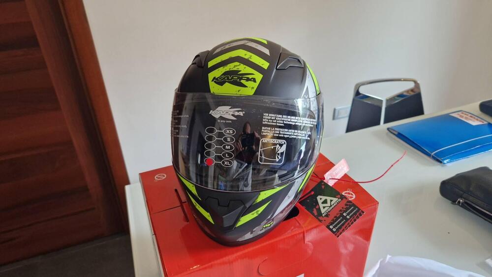 CASCO INTEGRALE NUOVO X BAMBINO "KAPPA KJ04 EVO PR (4)