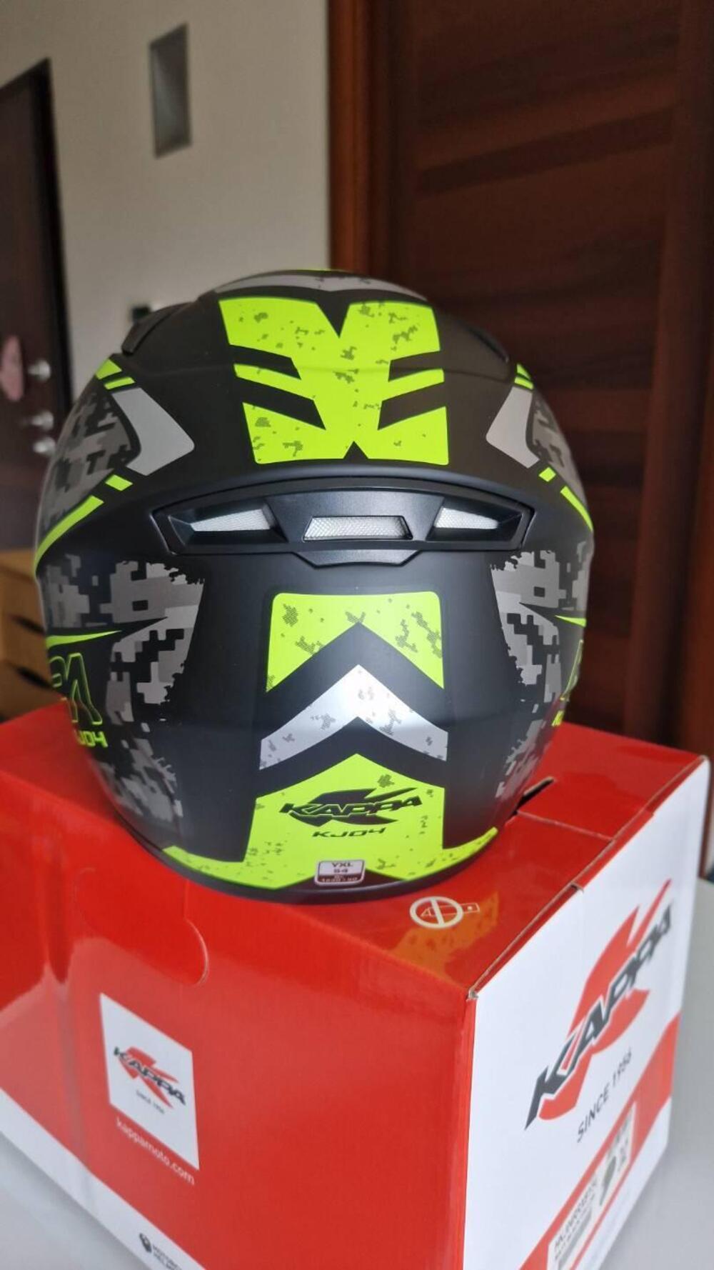 CASCO INTEGRALE NUOVO X BAMBINO "KAPPA KJ04 EVO PR (6)