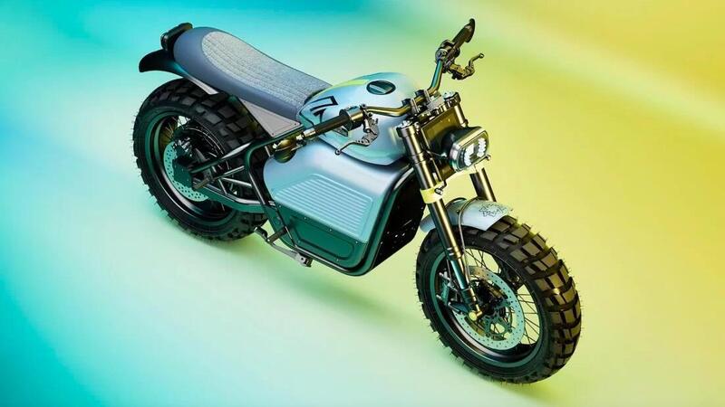 Renault entra nel mercato moto: ecco la nuova Scrambler elettrica, che costa come un&#039;auto [VIDEO E GALLERY]