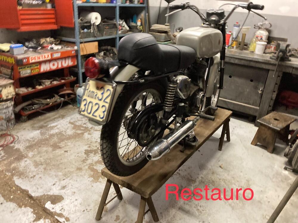 Gilera G 124 - 5 V Strada 1972-TARGA ORO-FMI (15)