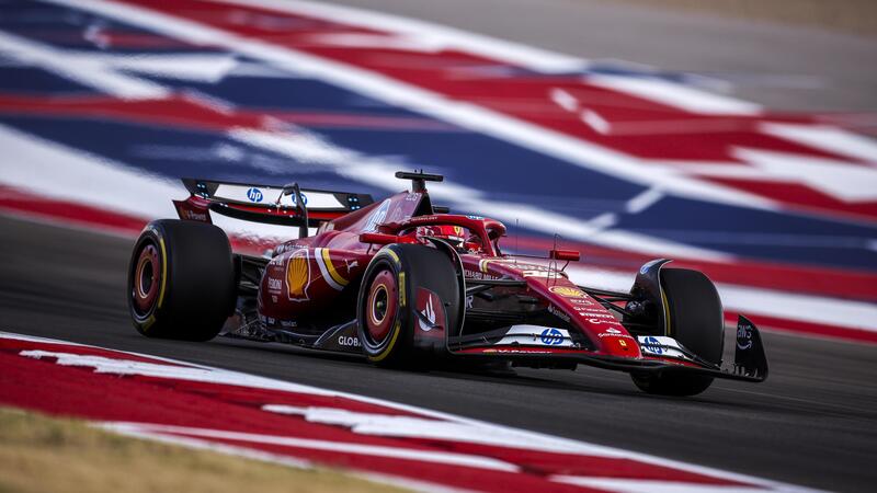 F1. Gran Premio Stati Uniti 2024: &egrave; doppietta Ferrari. Vince Leclerc, secondo Sainz 