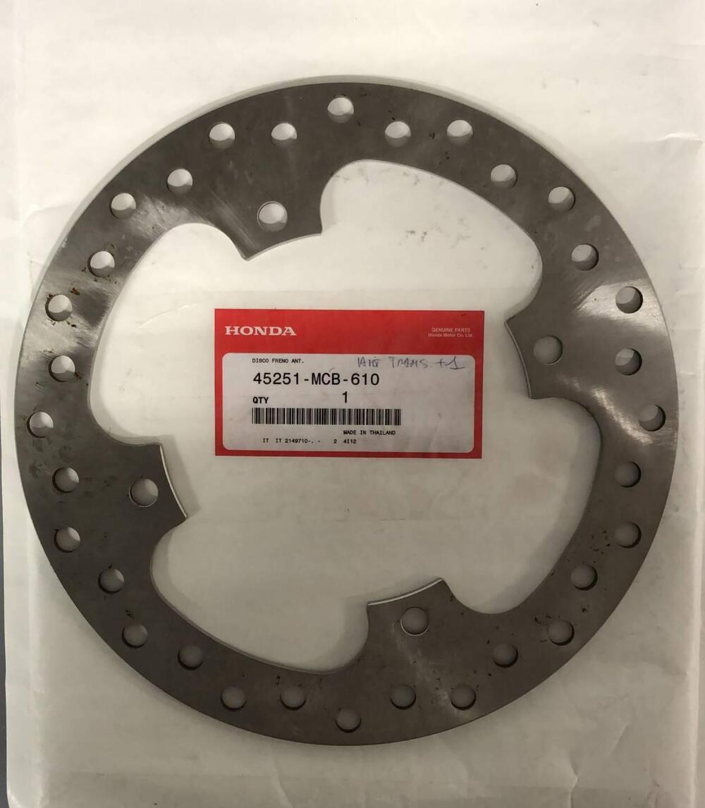 DISCO FRENO ANTERIORE PER VARI MODELLI HONDA 45251