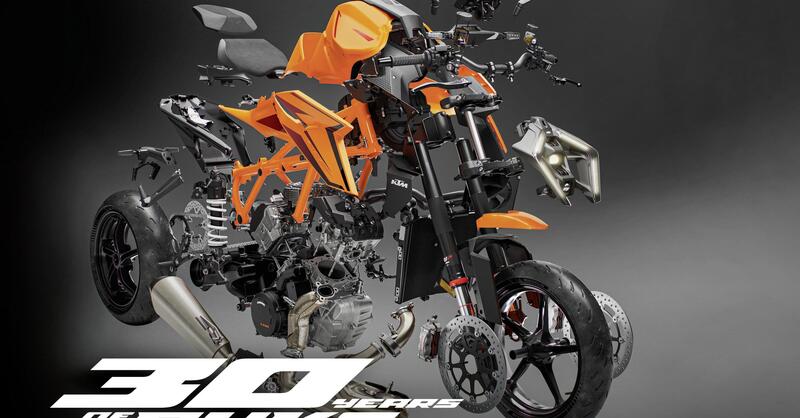 Per i 30 anni della DUKE il KTM Motohall le dedica una mostra