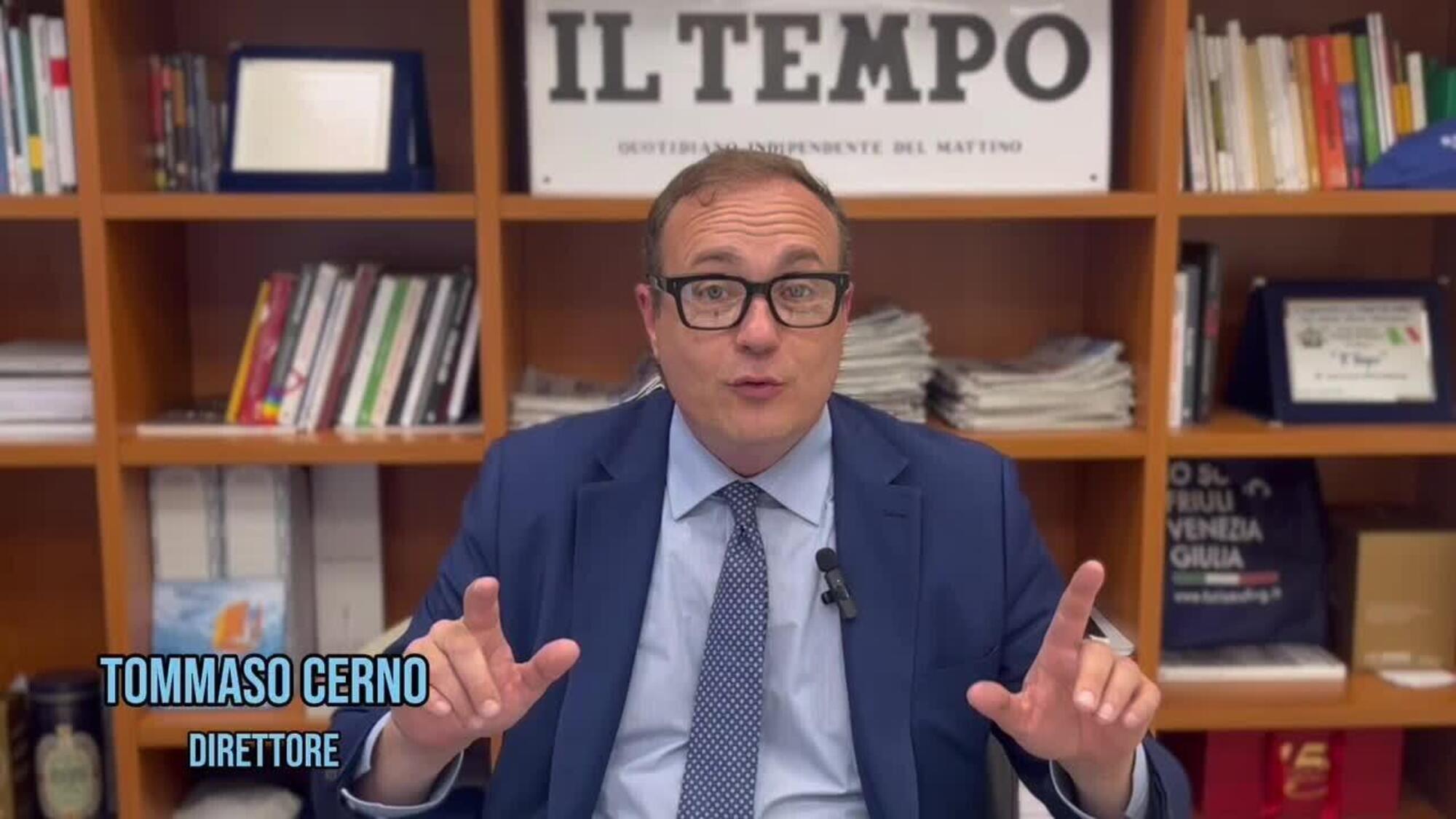 Tommaso Cerno, direttore de Il Tempo