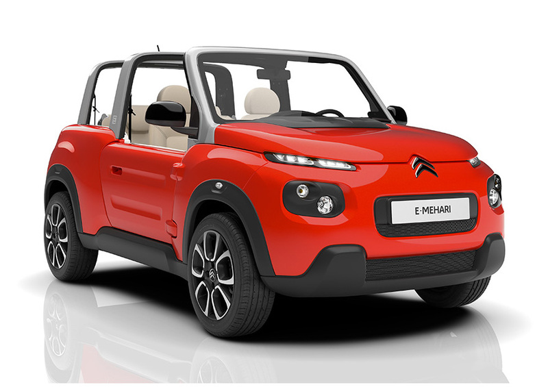 Citroen E-Mehari: ecco i prezzi per l&#039;Italia 