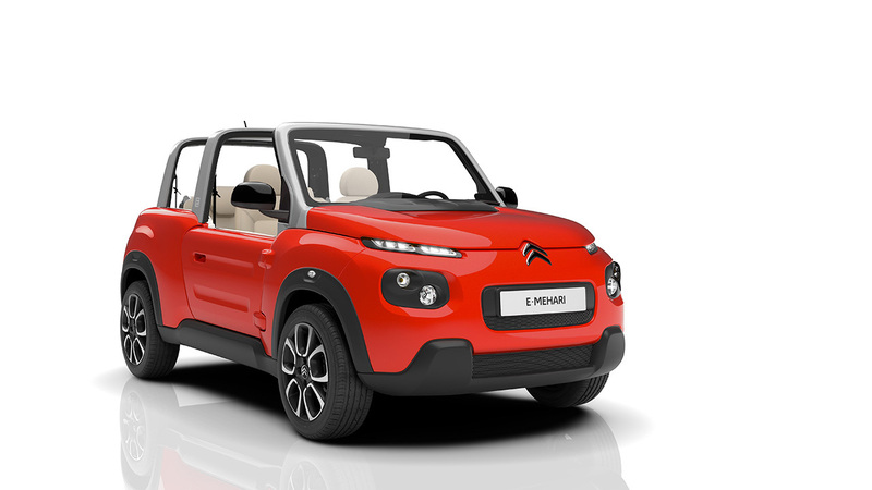 Citroen E-Mehari: ecco i prezzi per l&#039;Italia 