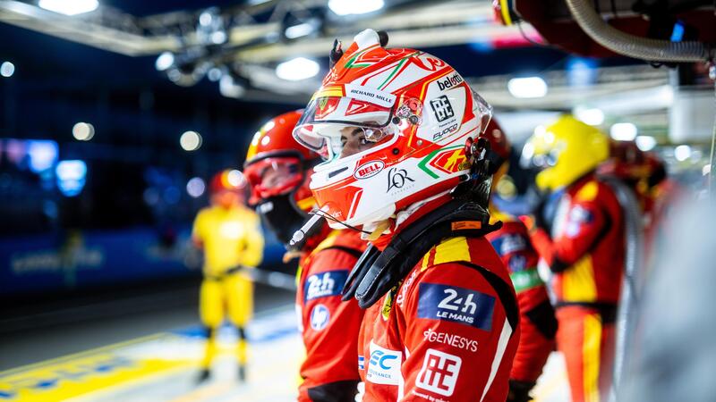 Antonio Fuoco: &ldquo;Charles Leclerc &egrave; un grande amico, il nostro rapporto &egrave; speciale&rdquo;. E sulla vittoria a Le Mans con la Ferrari dice... 