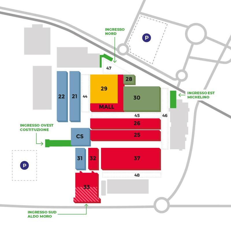 La mappa del Salone