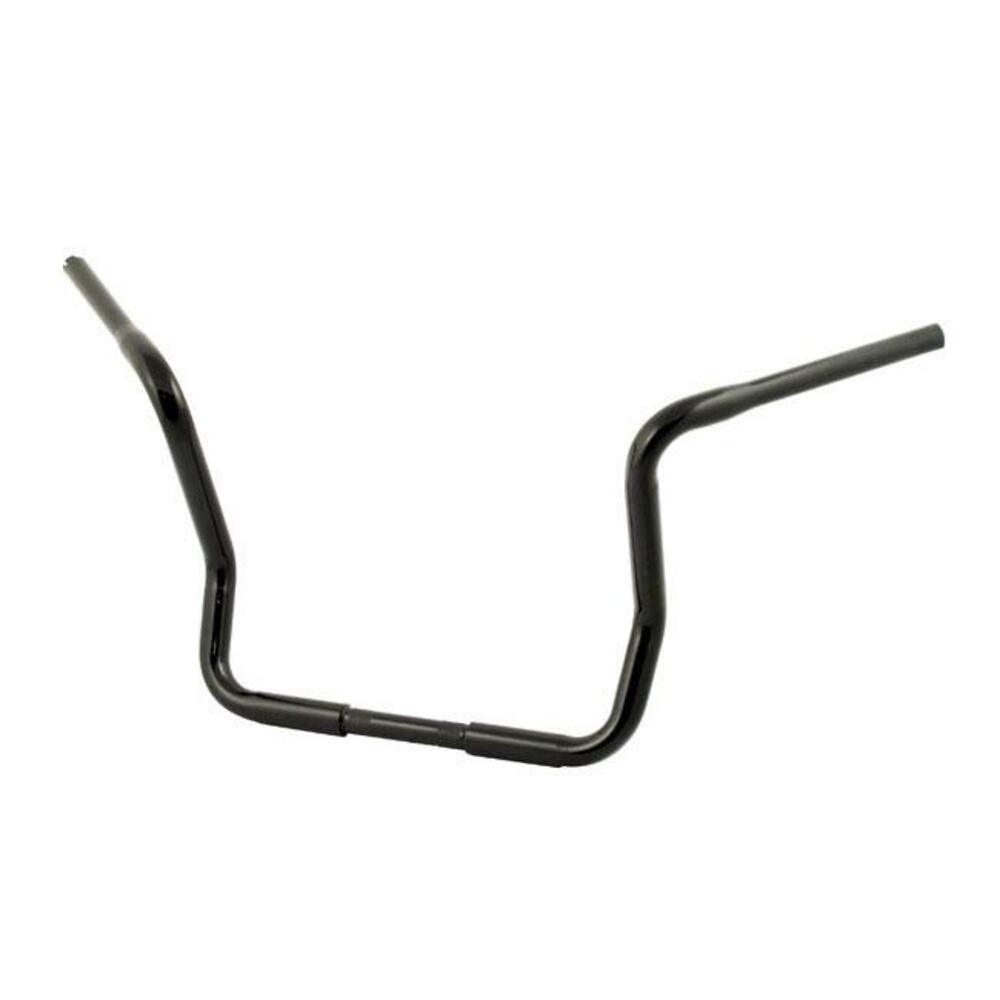 Manubrio Ape Hanger 1-1/4" alto 14" FLHT Nero per 