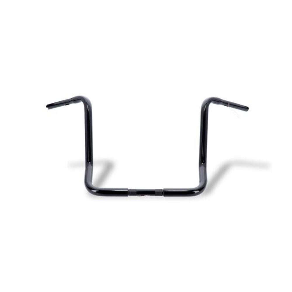 Manubrio Ape Hanger 1-1/4" alto 17" FLHT Nero per 