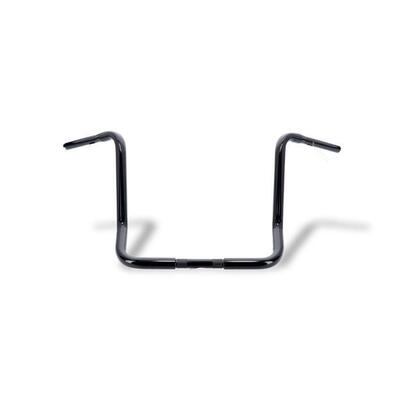 Manubrio Ape Hanger 1-1/4" alto 17" FLHT Nero per 