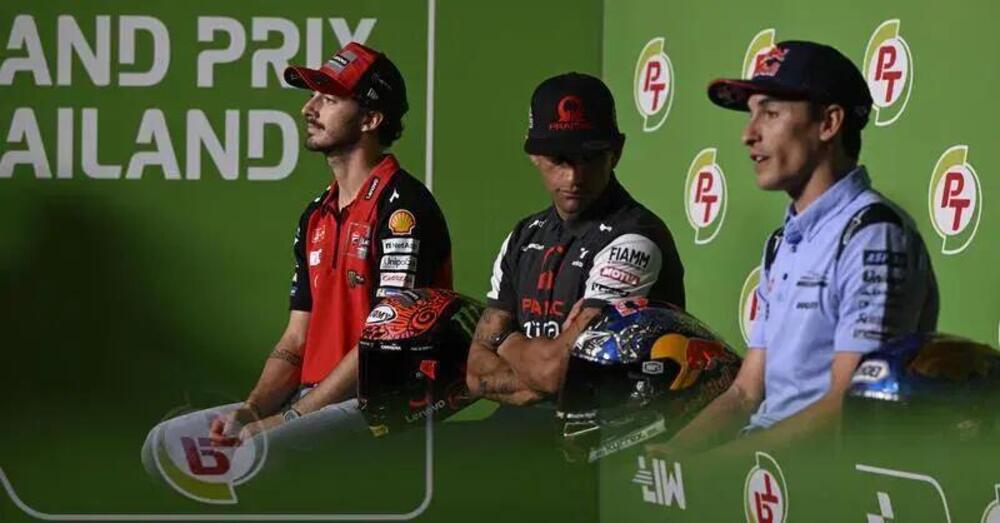 [VIDEO] Minimizzare Marc Marquez: Martin e Bagnaia a Buriram l&#039;hanno presa alla lettera (ma il 93 non si offender&agrave;) 