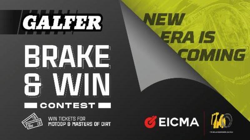 Galfer ti porta in pista a vedere la MotoGP! "Brake and Win" a EICMA 2024: ecco come funziona il contest