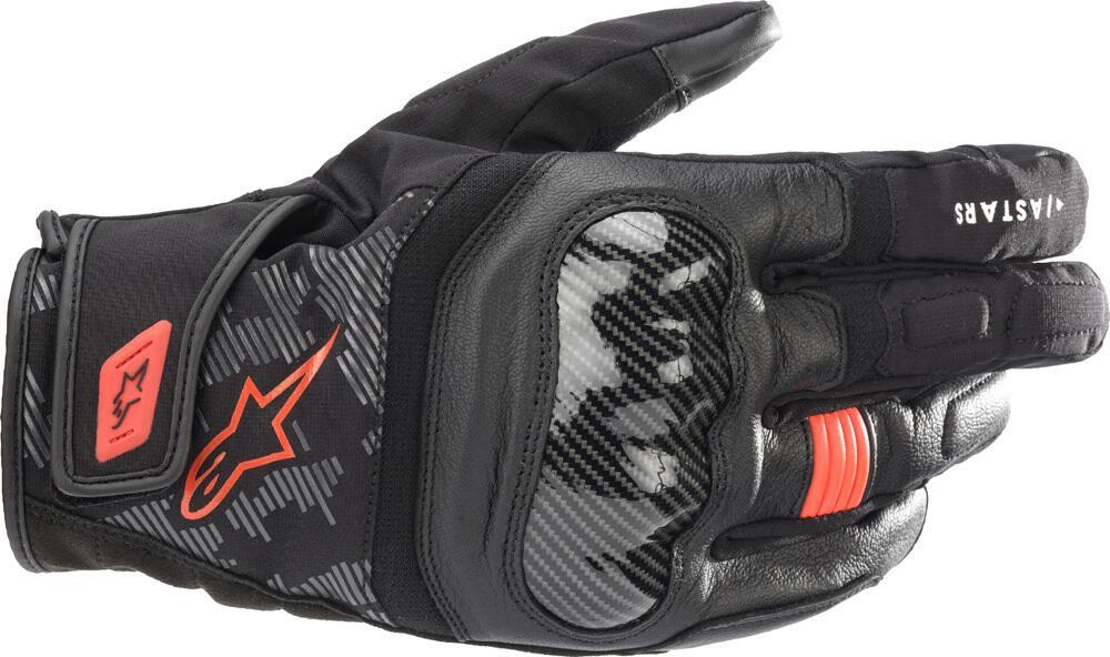 Guanti moto Alpinestars SMX Z DRYSTAR Nero Rosso f