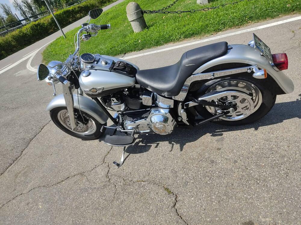 Harley-Davidson Fat Boy anniversario 100 anni bi-color argento e nero (20)