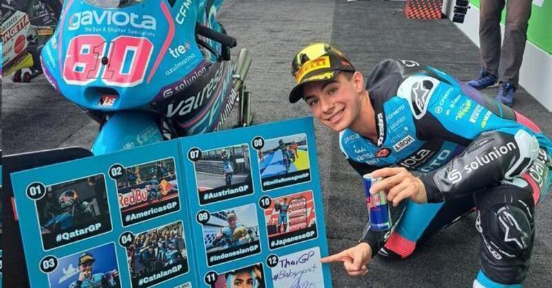 MotoGP 2024. GP della Thailandia. Moto3: dodicesima vittoria di David Alonso, &egrave; record! Secondo Luca Lunetta