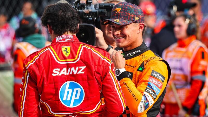 F1. GP Messico, Lando Norris: &quot;Sainz ha guidato benissimo. Complimenti a lui e alla Ferrari. Verstappen non guida pulito&quot;