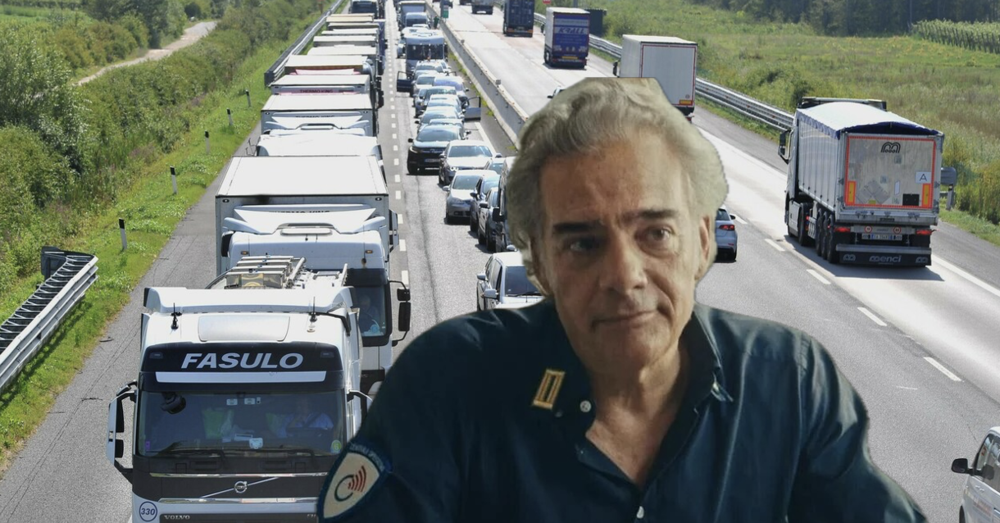 Roberto Parodi contro i camion che sorpassano in autostrada: &ldquo;Ma ha senso secondo voi? sono tra Milano e Venezia e&hellip;&rdquo; 