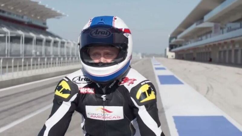 Pre GP Austin, video in pista con Kevin Schwantz