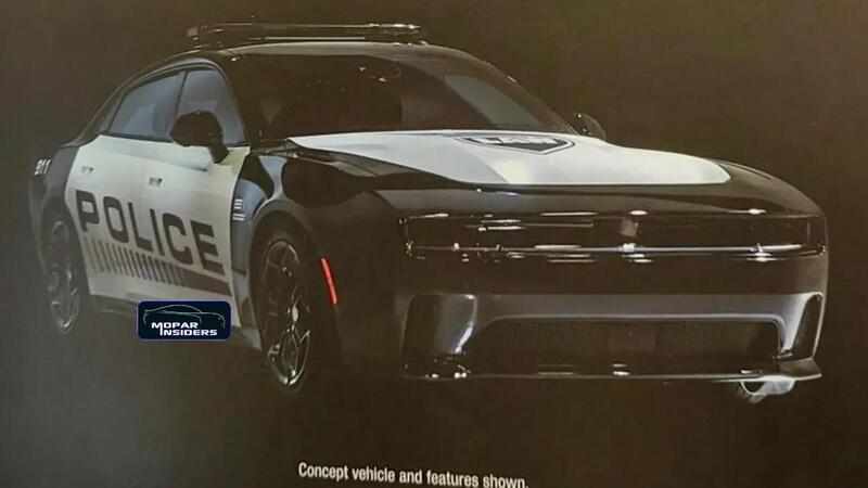 Dodge Charger Daytona Pursuit: un concept per la Polizia americana [FOTO SPIA]