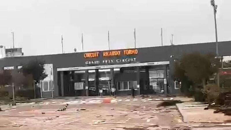 MotoGP 2024. GP di Valencia. Alluvione a Valencia, gravi danni al circuito Ricardo Tormo, salta l&#039;ultimo GP o si cambia pista? [VIDEO]