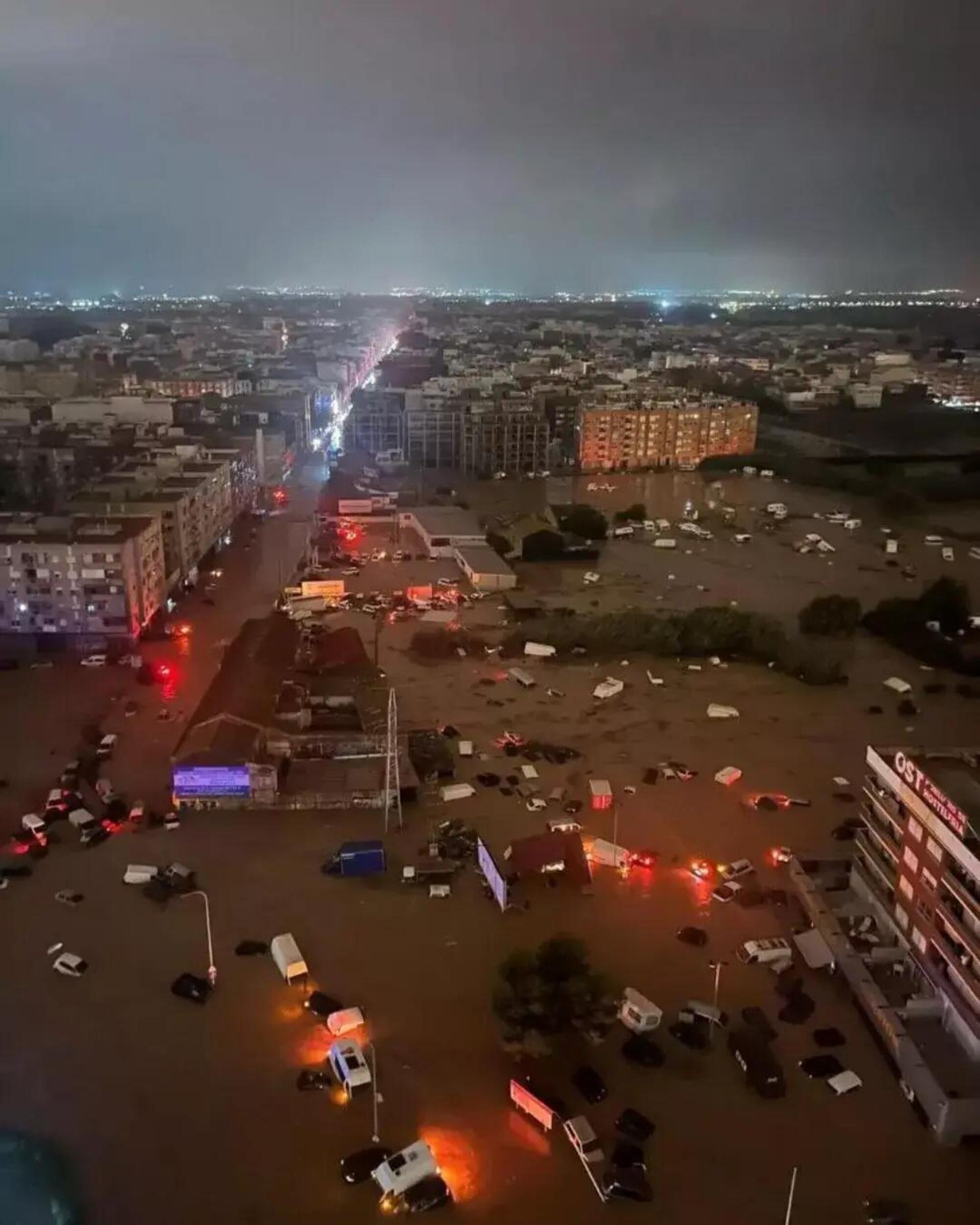 L&#039;alluvione di Valencia del 2024