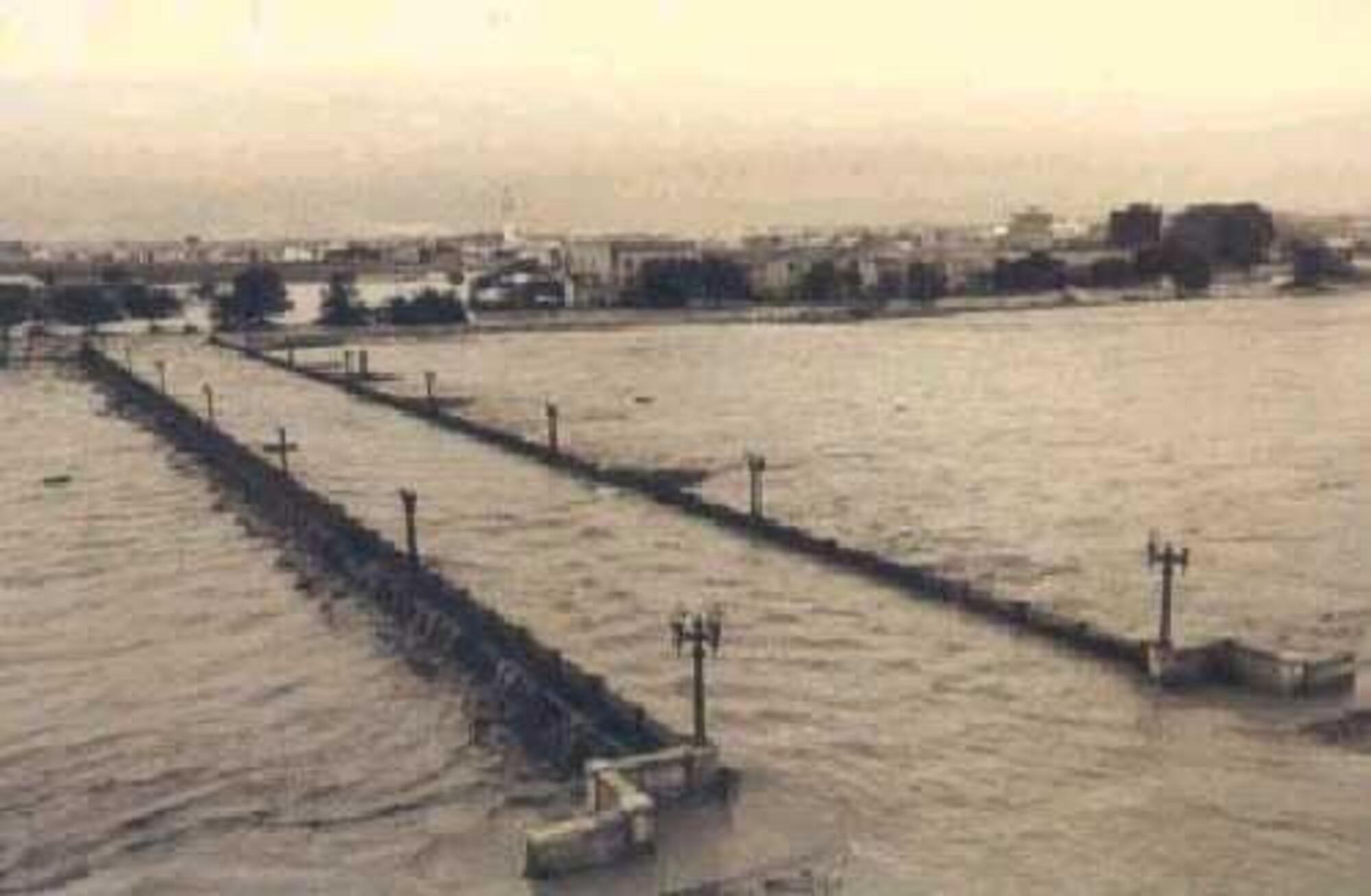 L&#039;alluvione a Valencia del 1957