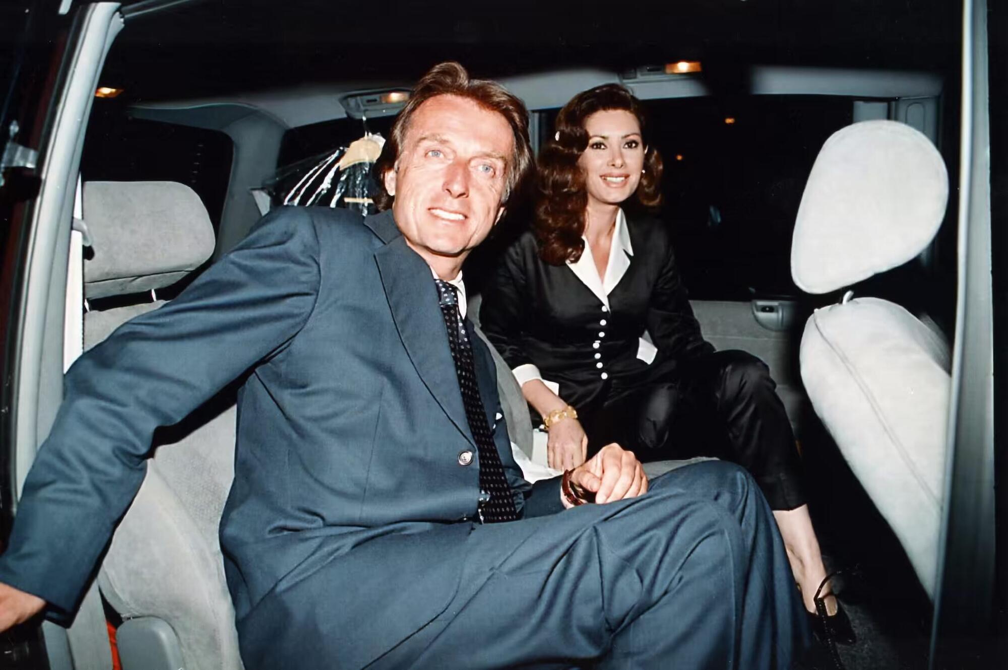 Edwige Fenech e Luca Cordero di Montezemolo