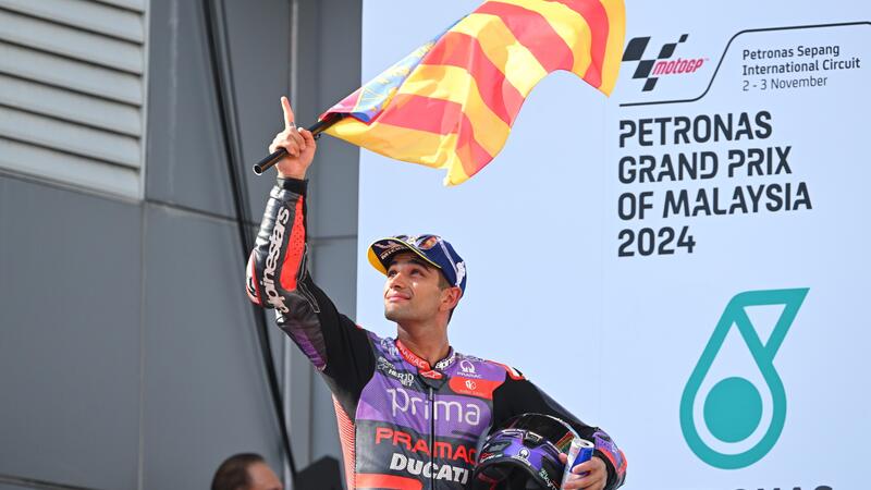 MotoGP 2024. GP della Malesia. Jorge Martin, 2&deg; in gara e vicinissimo al mondiale: &quot;Io e Pecco Bagnaia siamo la nuova generazione&quot;