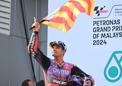 MotoGP 2024. GP della Malesia. Jorge Martin, 2° in gara e vicinissimo al mondiale: Io e Pecco Bagnaia siamo la nuova generazione