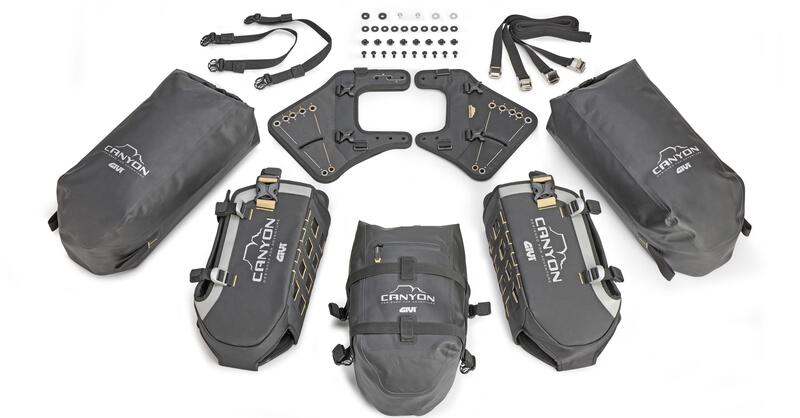 GIVI presenta a EICMA la linea di borse Canyon