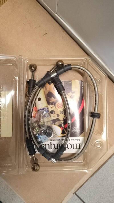 kit tubi freno ant. honda cbr 600 f 91/98 Motorquality