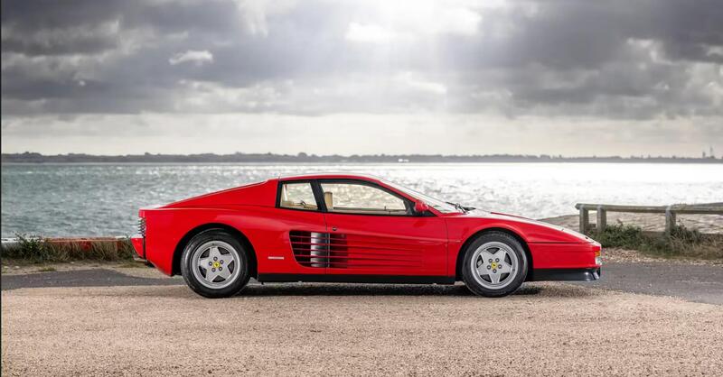 Nigel Mansell: la sua Ferrari Testarossa venduta all&rsquo;asta a 200.000 euro