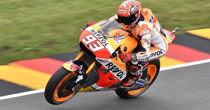 MotoGP 2016. Marquez segna il miglior tempo nelle FP3 al Sachsenring