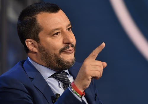 Matteo Salvini. ‘We are working on it!’