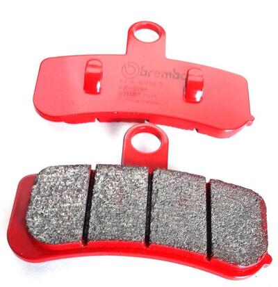 Pastiglie anteriori Brembo sinterizzate per Softai
