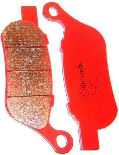 Pastiglie posteriori Brembo sinterizzate per Softa