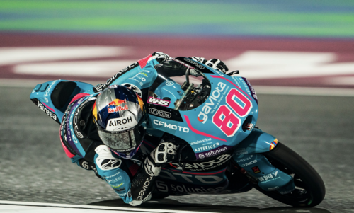 Davide Alonso, the Moto3 phenomenon explains how to win on the last lap