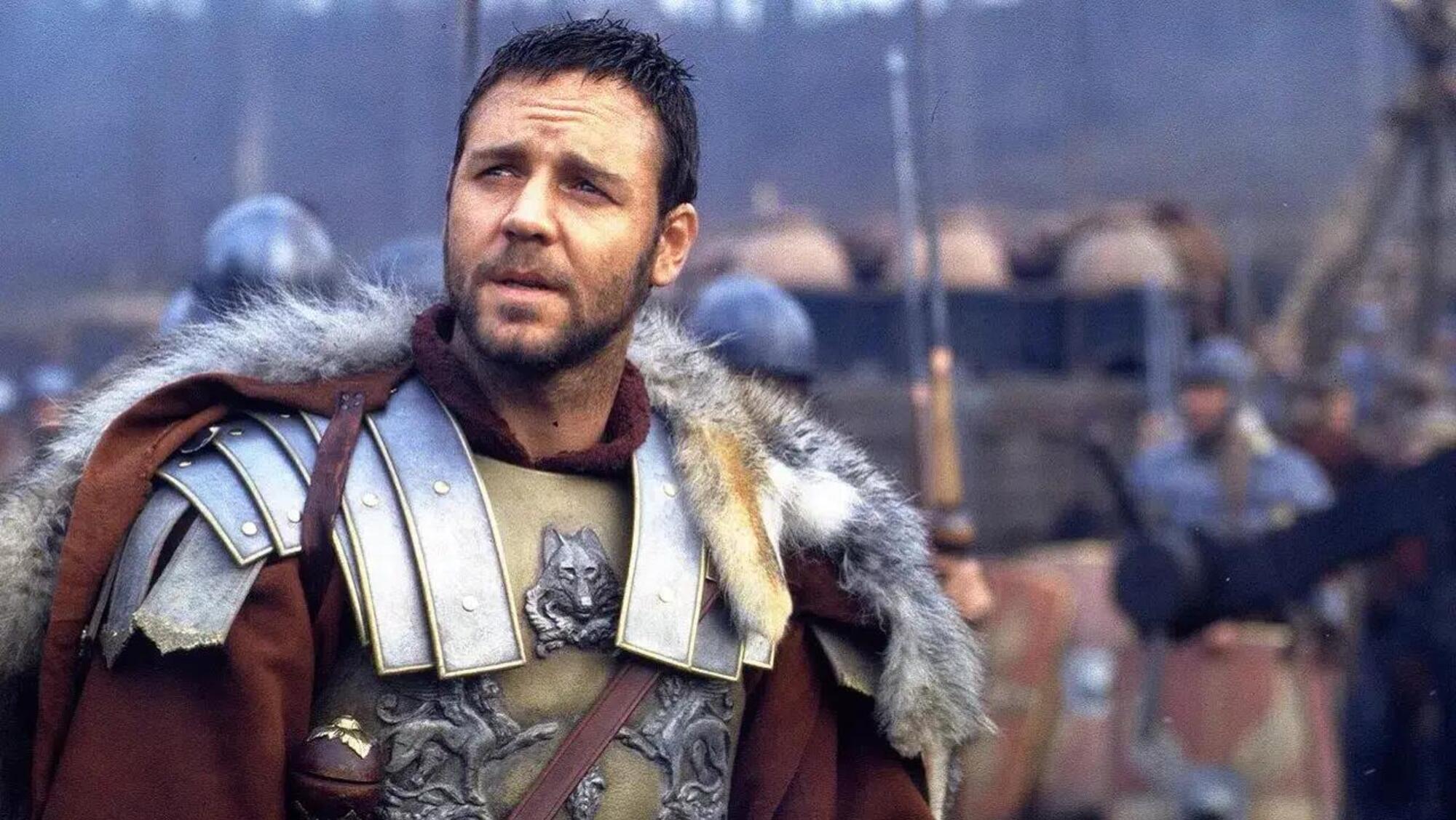 Russell Crowe ne Il Gladiatore