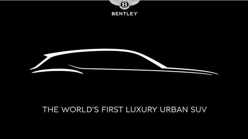 Bentley: la Urban Suv superlusso elettrica al 100% &egrave; in arrivo 