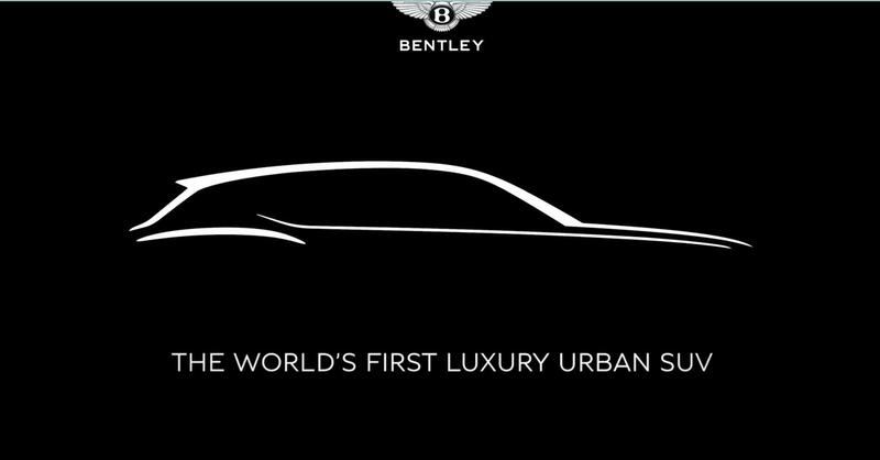 Bentley: la Urban Suv superlusso elettrica al 100% &egrave; in arrivo 