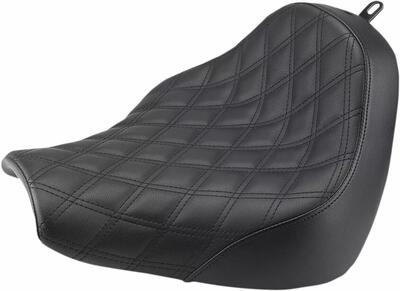Sella singola nera Saddleman Renegade LS con Gel c Saddlemen