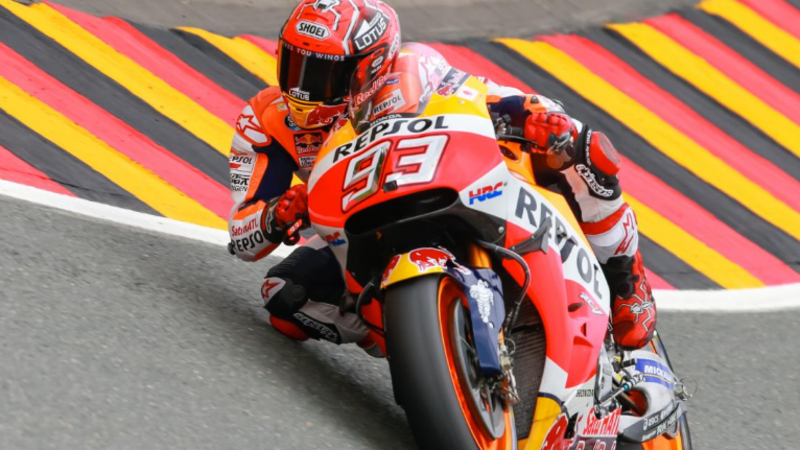 MotoGP 2016. Marquez in pole nel GP di Germania