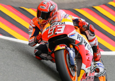 MotoGP 2016. Marquez in pole nel GP di Germania