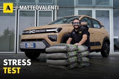 Quanti km fa davvero a pieno carico (+ 250 kg)? Stress test Dacia Spring 2024 [Video]