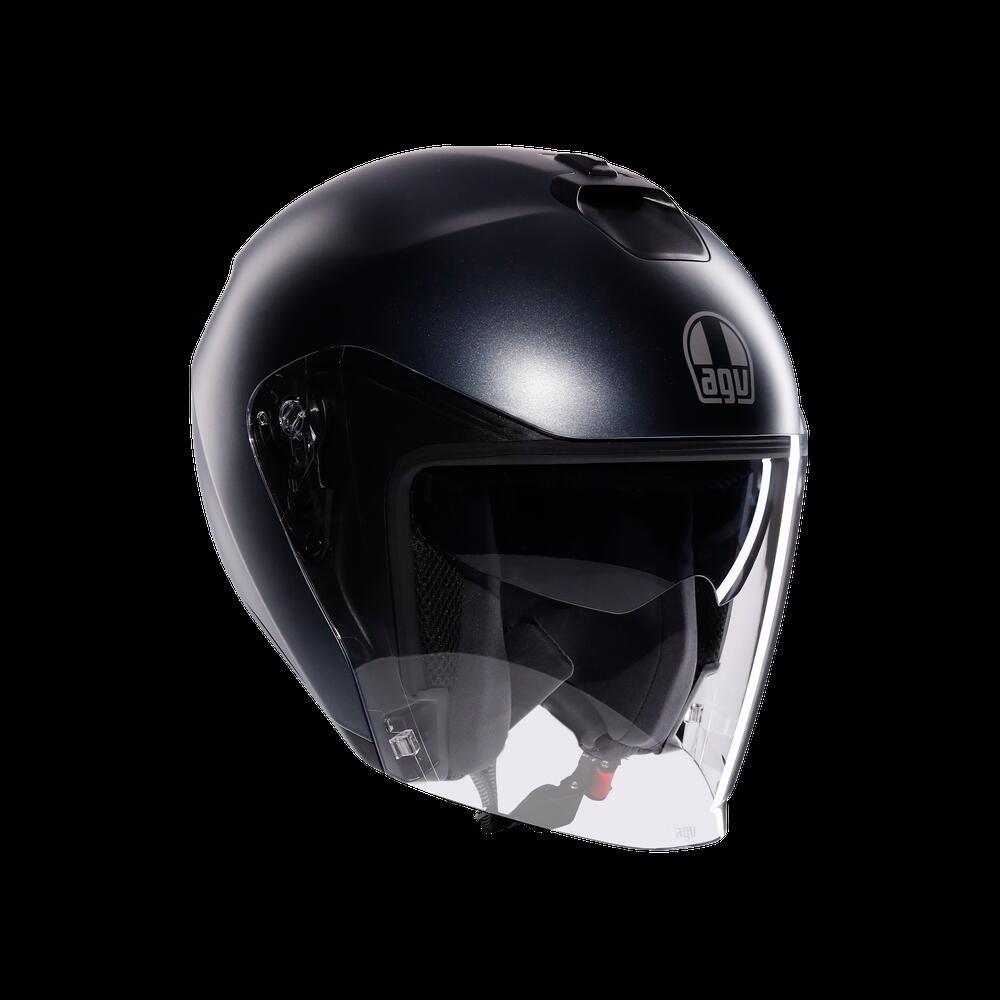 casco jet AGV Irides Mono Grigio Ardesia