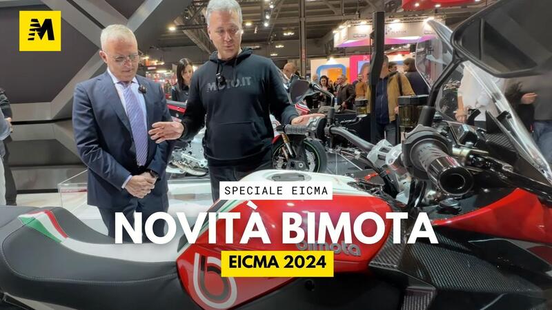 Eicma 2024: novit&agrave; Bimota Tesi H2 Tera - KB998 Rimini 