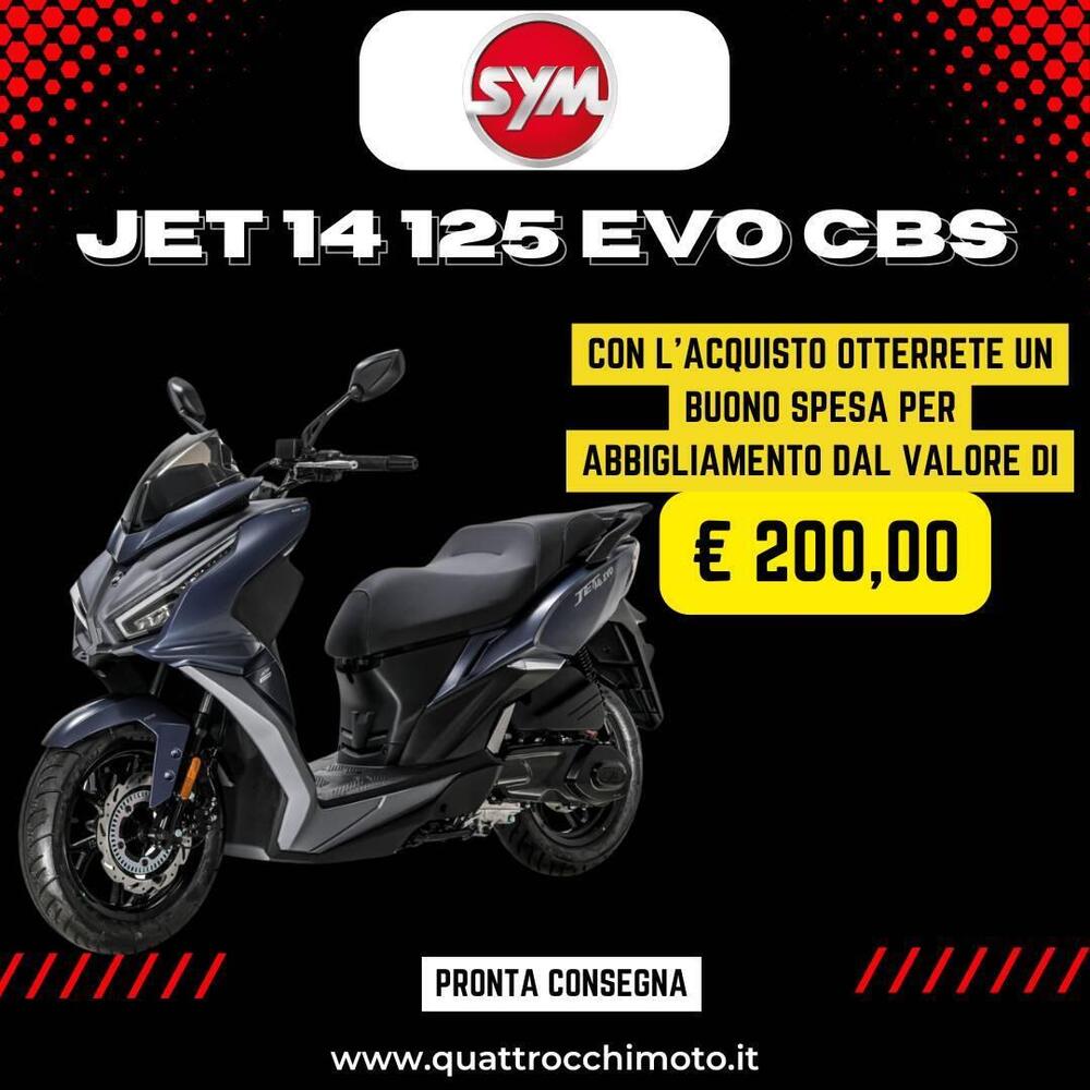 Sym Jet 14 125 CBS LC EVO (2024 - 25)